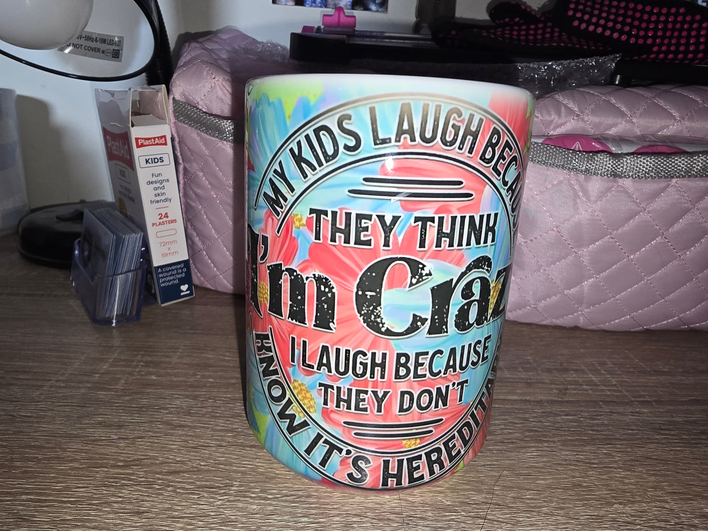 15oz Mug - My kids laugh..