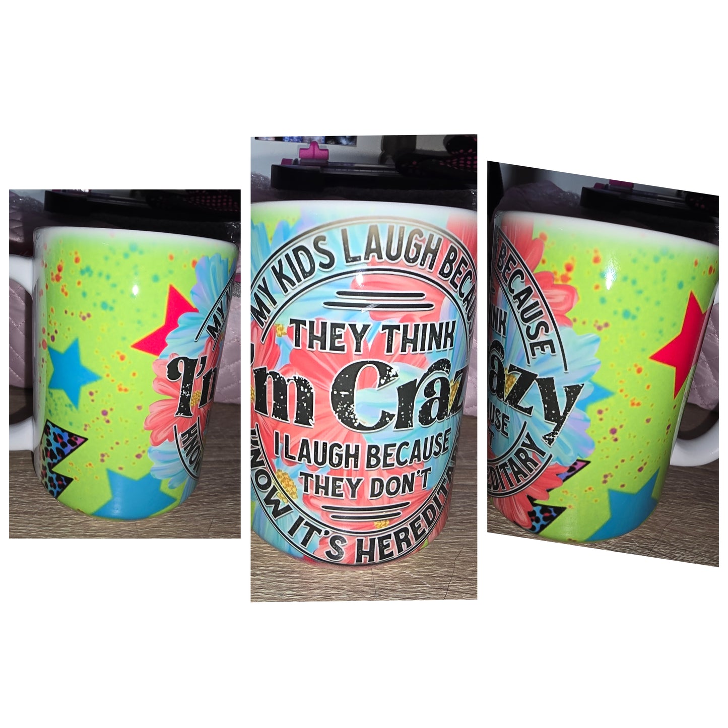 15oz Mug - My kids laugh..