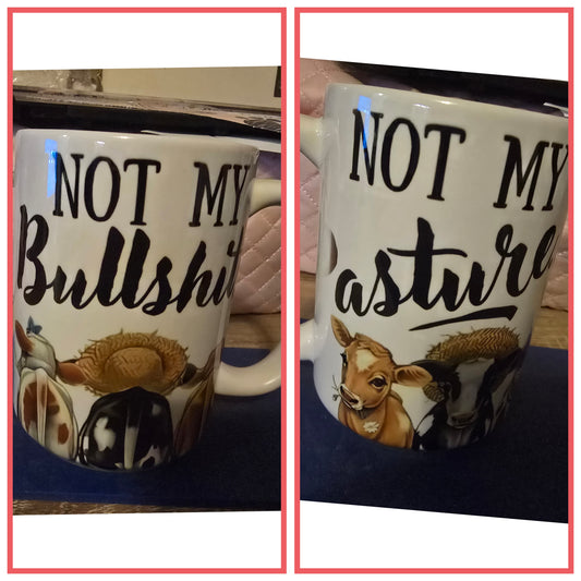 15oz Mug - Not my bullshit, not my pasture.