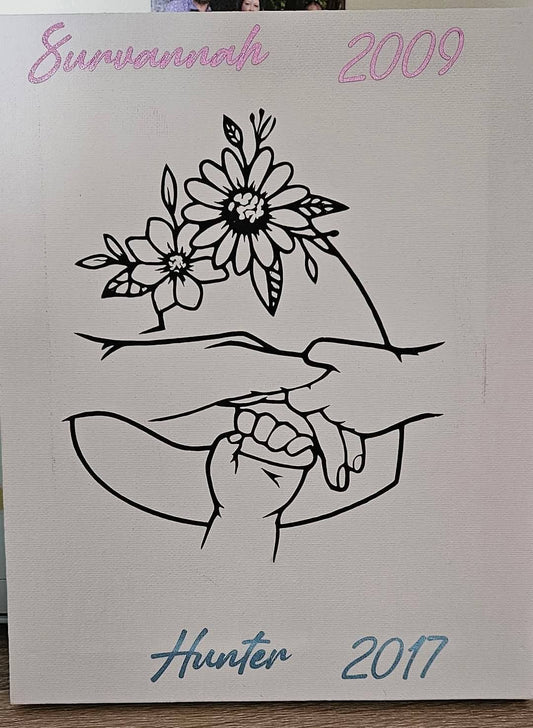Canvas - Mum + Children