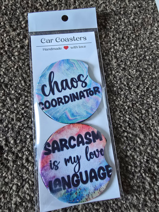 Car coaster - Sarcasm #3
