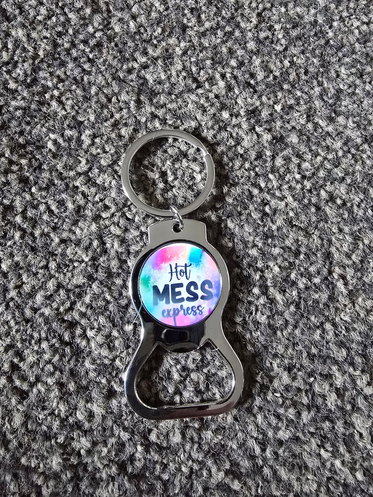 Keyring/Bottle Opener - Hot Mess Express