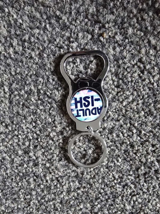 Keyring/Bottle Opener - Adult-ish.