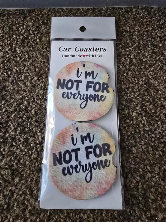 Car coaster - Im not for everyone..